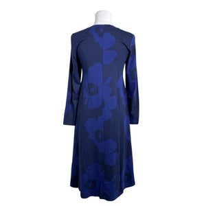 Naisten Marimekko - Trikoomekko, koko 34 - Sininen (3)