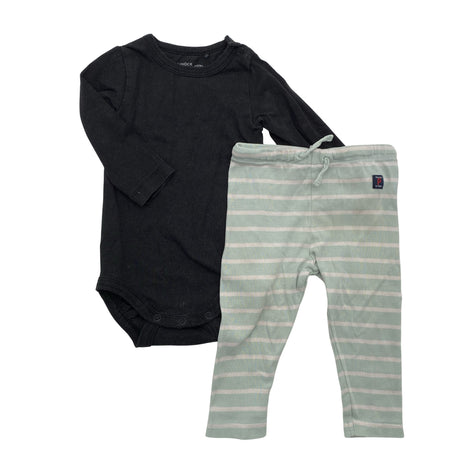 Unisex Lindex - Body, koko 62 - 68 - Musta ()