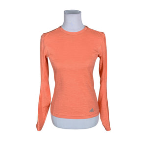 Naisten Adidas - Urheilupaita, pitkät hihat, koko 34 - Oranssi (1)