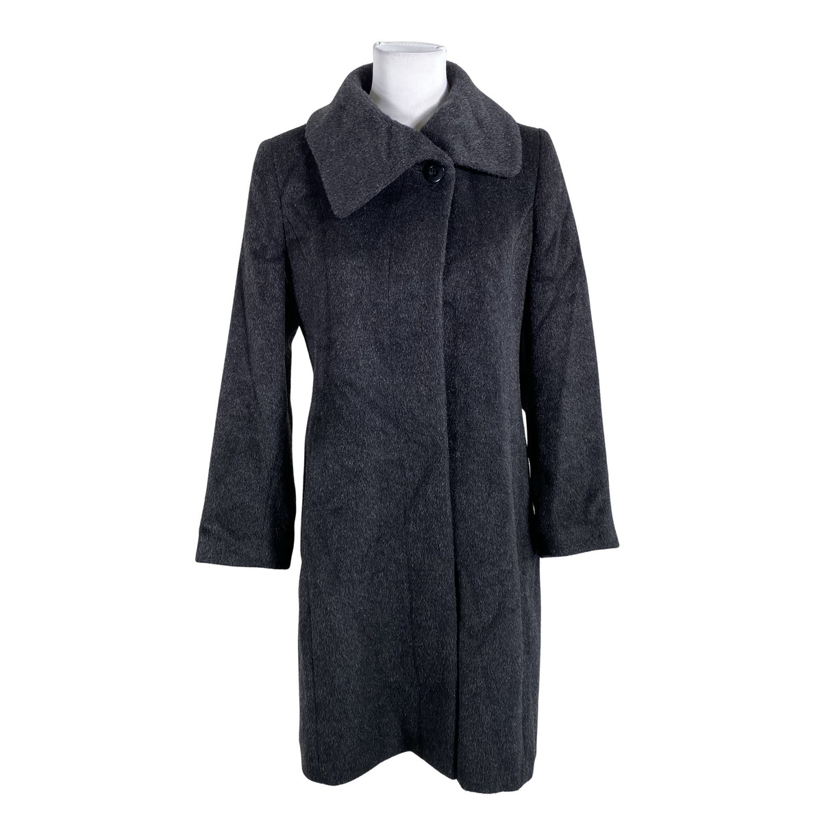 Naisten Dixi Coat - Villakangastakki, koko 36 - Harmaa (1)