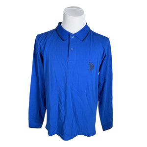 Miesten U.S. Polo Assn. - Pikeepaita, koko L - Sininen (1)