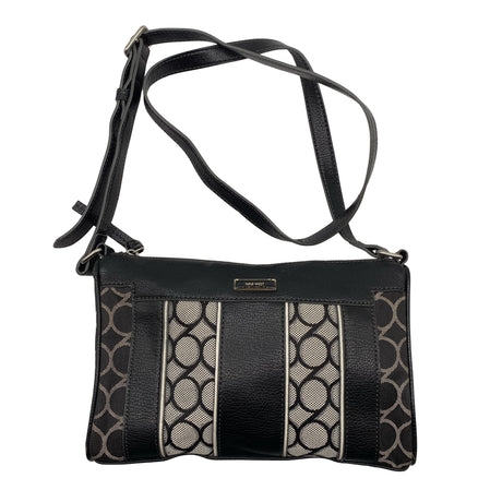 Naisten Nine West - Olkalaukku, koko Midi - Musta ()