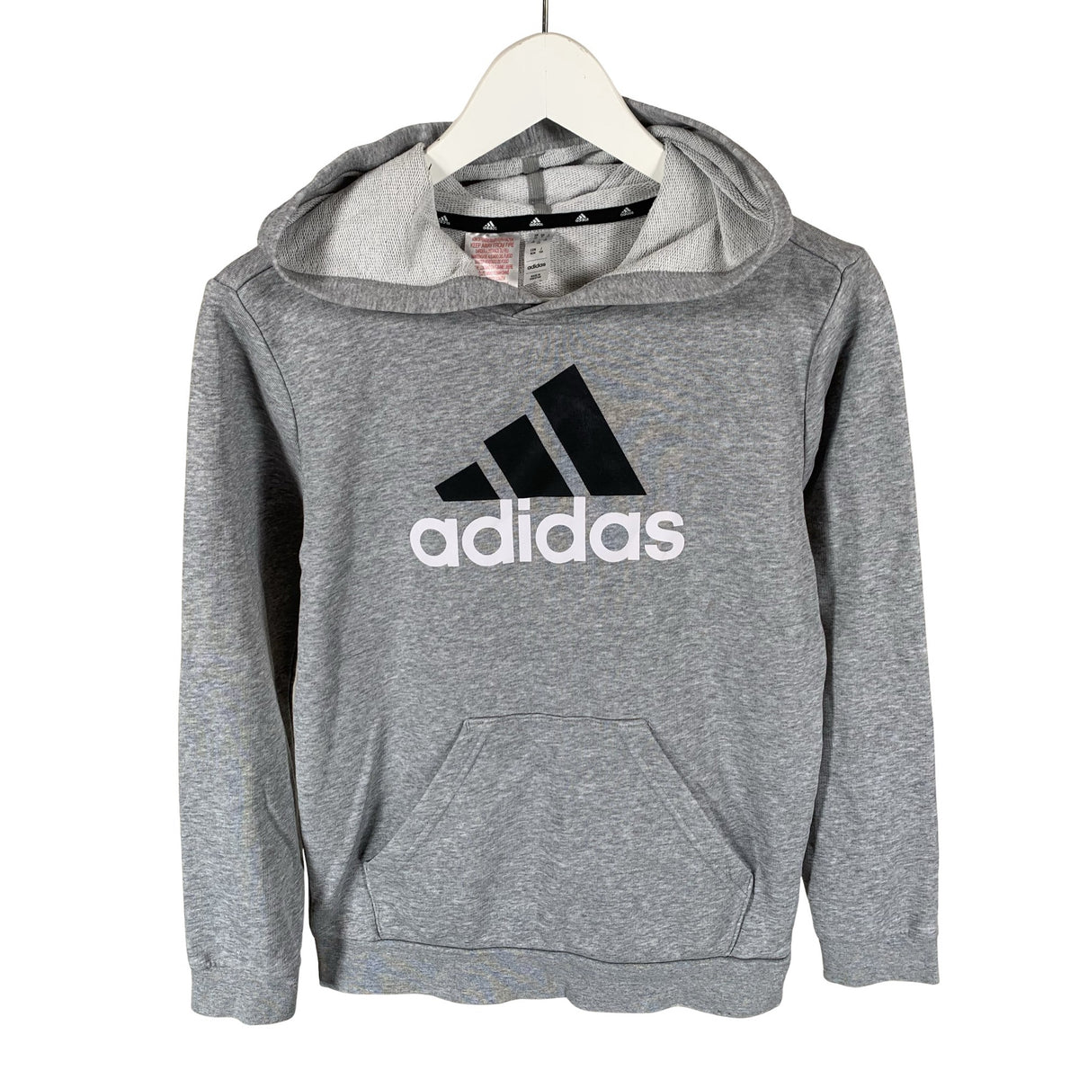 Unisex Adidas - Huppari, koko 146 - 152 - Harmaa (1)