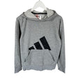Unisex Adidas - Huppari, koko 158 - 164 - Harmaa ()