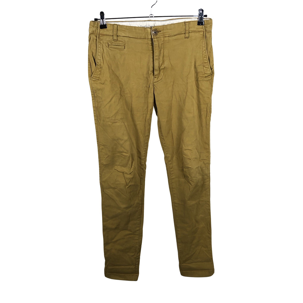 Miesten Knowledge Cotton Apparel - Chinot, koko W33 - Oranssi (1)