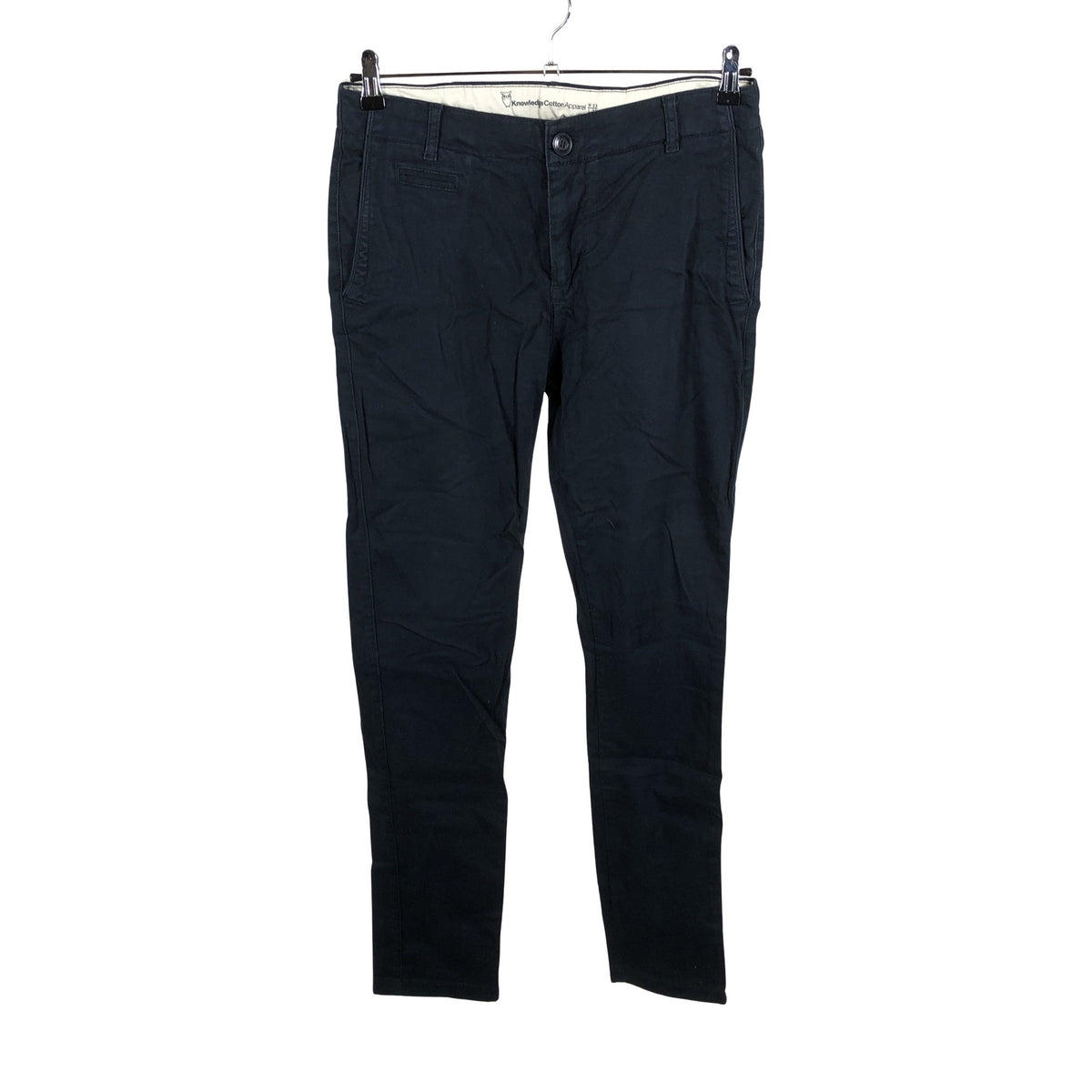 Miesten Knowledge Cotton Apparel - Chinot, koko W33 - Sininen (1)