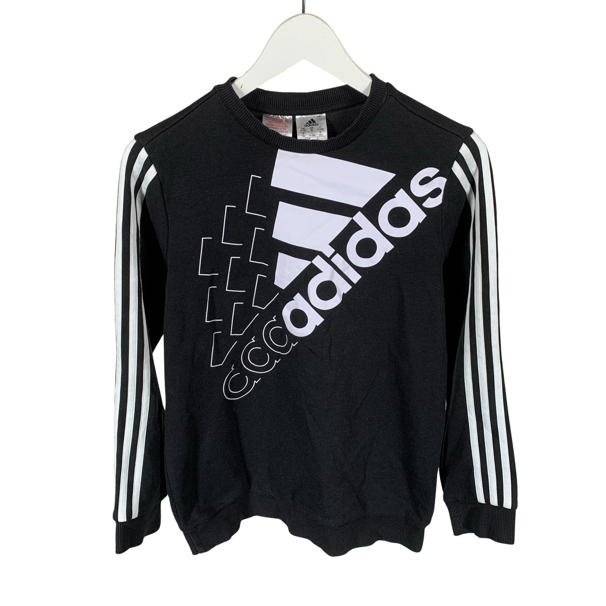 Unisex Adidas - Collegepaita, koko 146 - 152 - Musta (1)