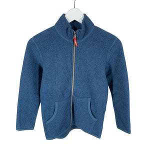 Unisex Ruskovilla - Fleecetakki, koko 134 - 140 - Sininen (1)