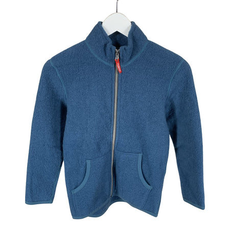 Unisex Ruskovilla - Fleecetakki, koko 134 - 140 - Sininen ()