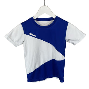 Unisex Wilson - Urheilupaita, lyhyet hihat, koko 134 - 140 - Sininen (1)