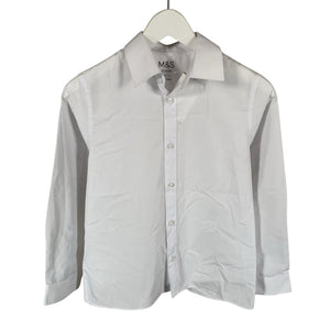 Unisex Marks&Spencer - Kauluspaita, koko 140 - 146 - Valkoinen (1)