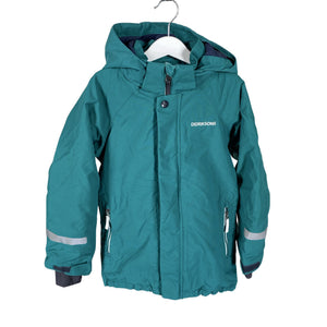Unisex Didriksons - Kevyttoppatakki, koko 128 - 134 - Vihreä (1)