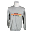 Miesten Billebeino - Collegepaita, koko M - Harmaa ()