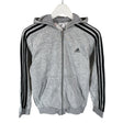 Unisex Adidas - Huppari, koko 146 - 152 - Harmaa ()