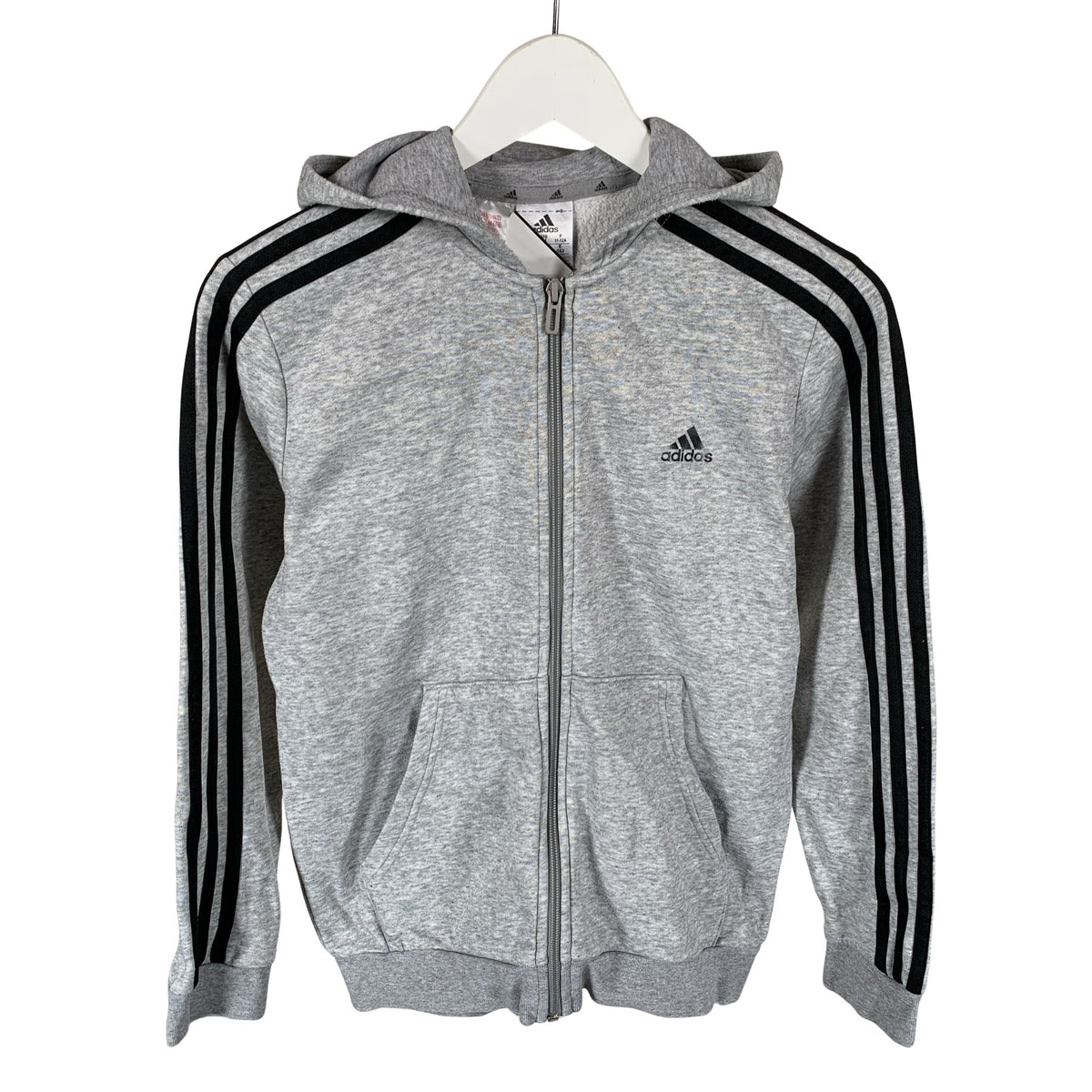 Unisex Adidas - Huppari, koko 146 - 152 - Harmaa (1)