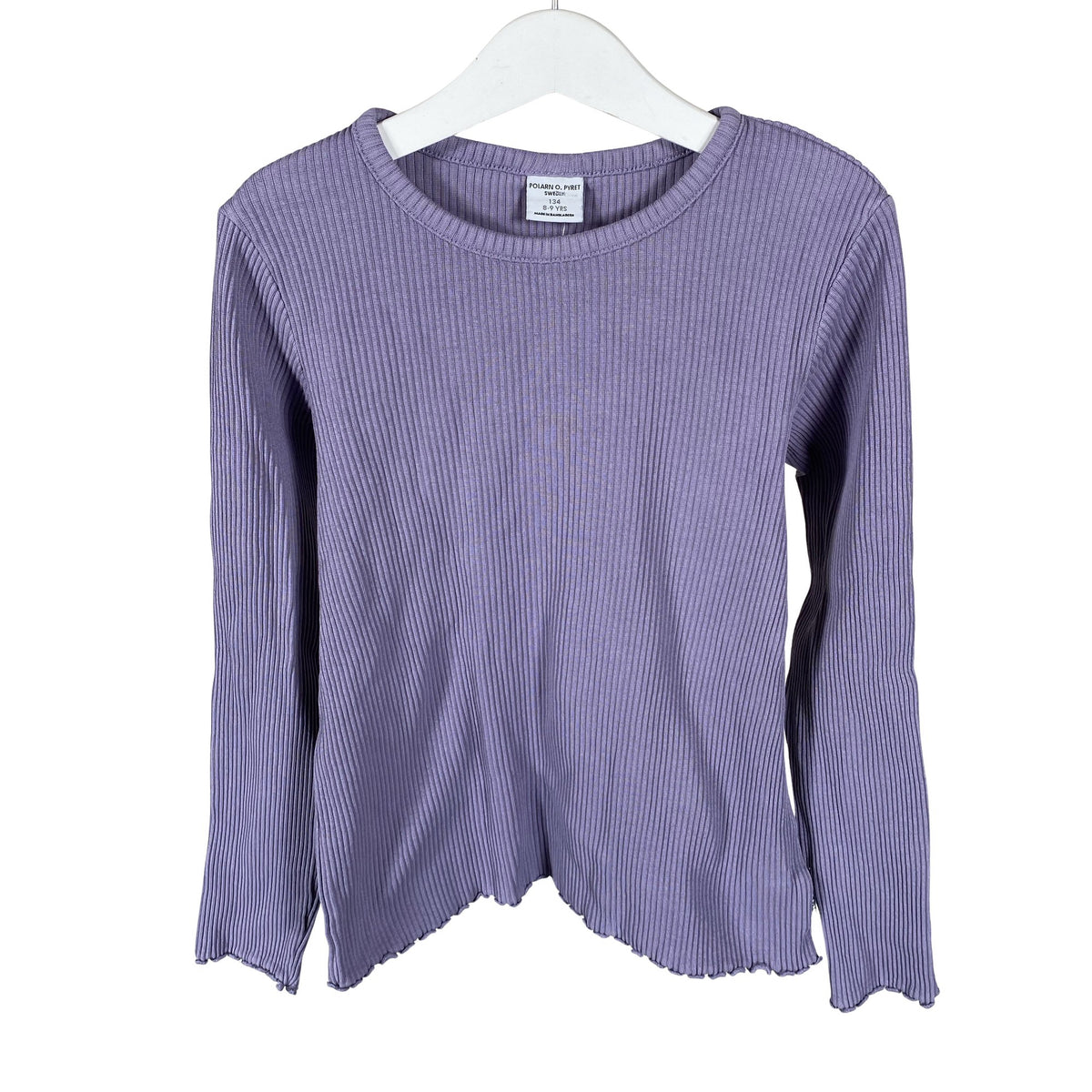 Unisex Polarn O. Pyret - Trikoopaita, koko 128 - 134 - Violetti (1)