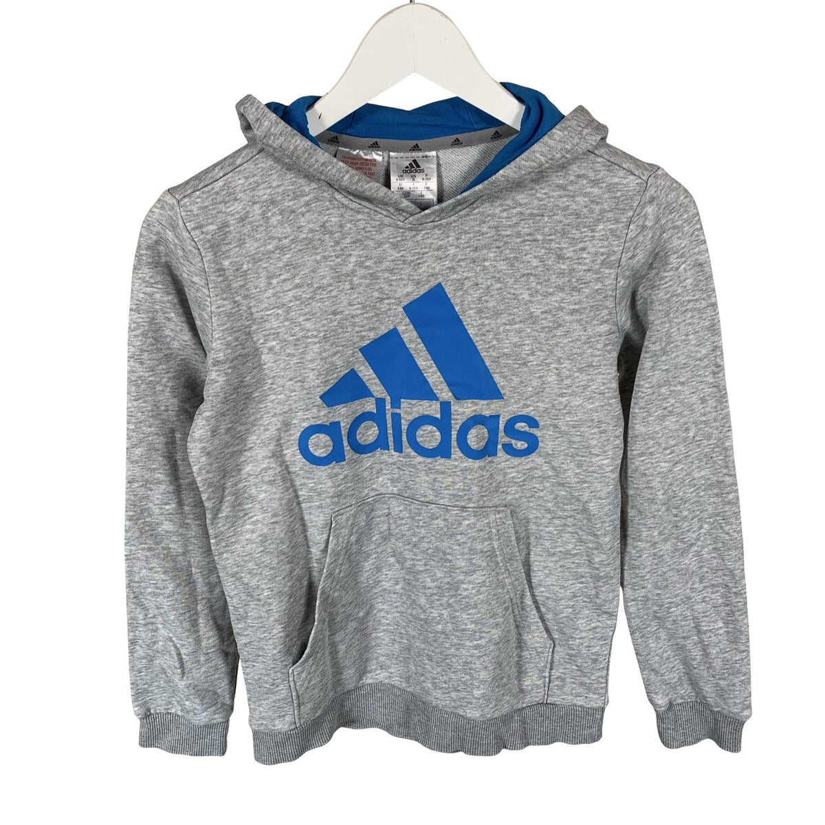 Unisex Adidas - Huppari, koko 134 - 140 - Harmaa (1)