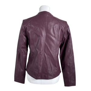 Naisten b.Young - Nahkatakki, koko 38 - Violetti (2)