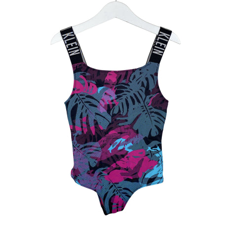 Tyttöjen Calvin Klein - Uimapuku, koko 140 - 146 - Sininen ()