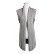 Naisten Massimo Dutti - Neuleliivi, koko 36 - Hopea ()