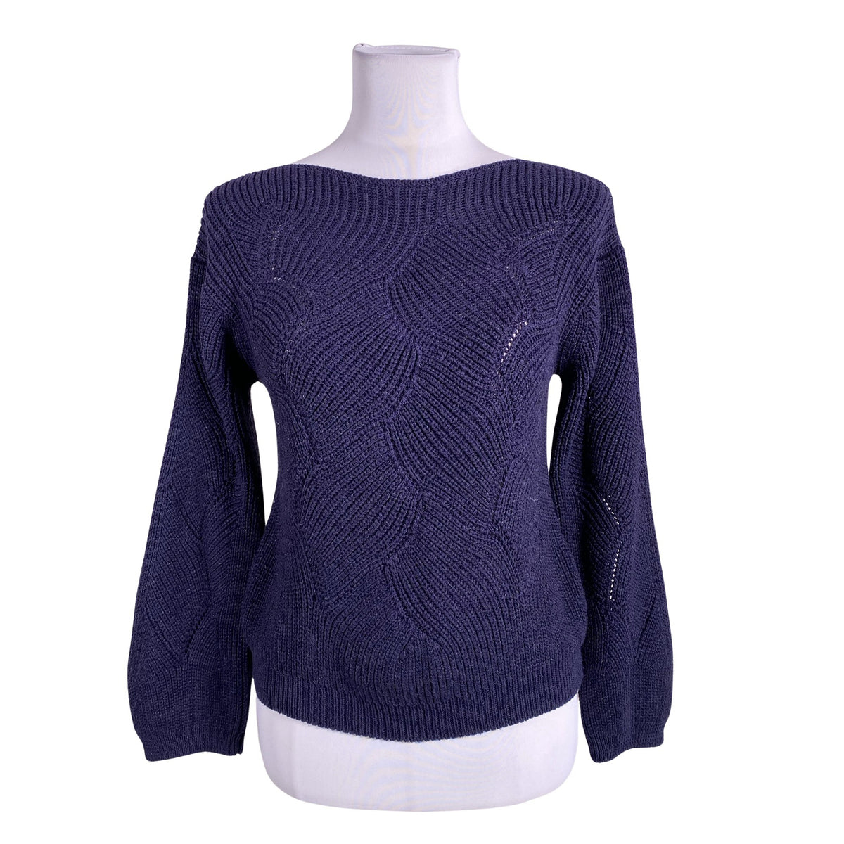 Naisten Massimo Dutti - Neulepaita, koko 36 - Sininen (1)