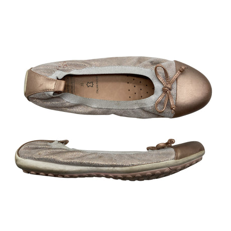Tyttöjen Geox - Ballerinat, koko 35 - Beige ()