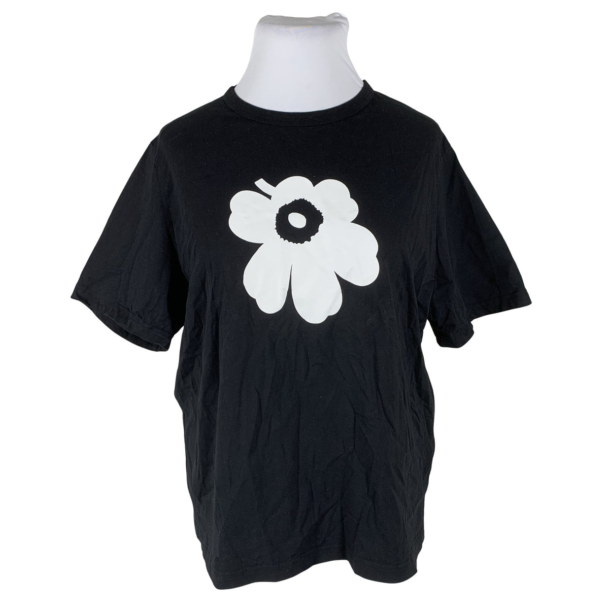 Naisten Marimekko - T-paita, koko 44 - Musta (1)