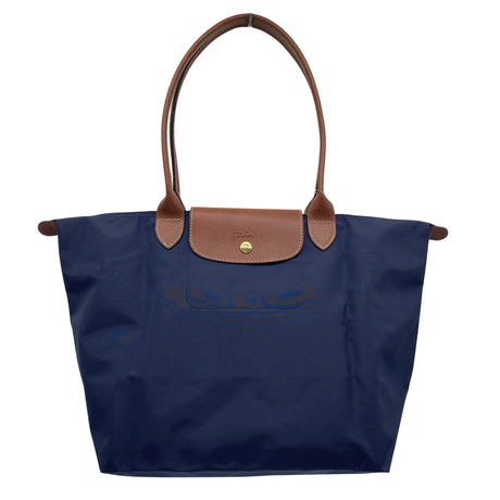 Naisten Longchamp - Käsilaukku, koko Maxi - Sininen ()