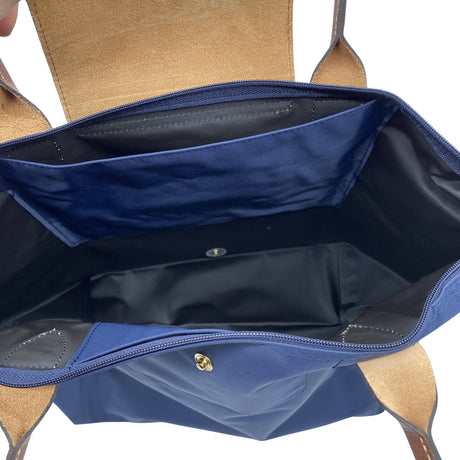 Naisten Longchamp - Käsilaukku, koko Maxi - Sininen (2)
