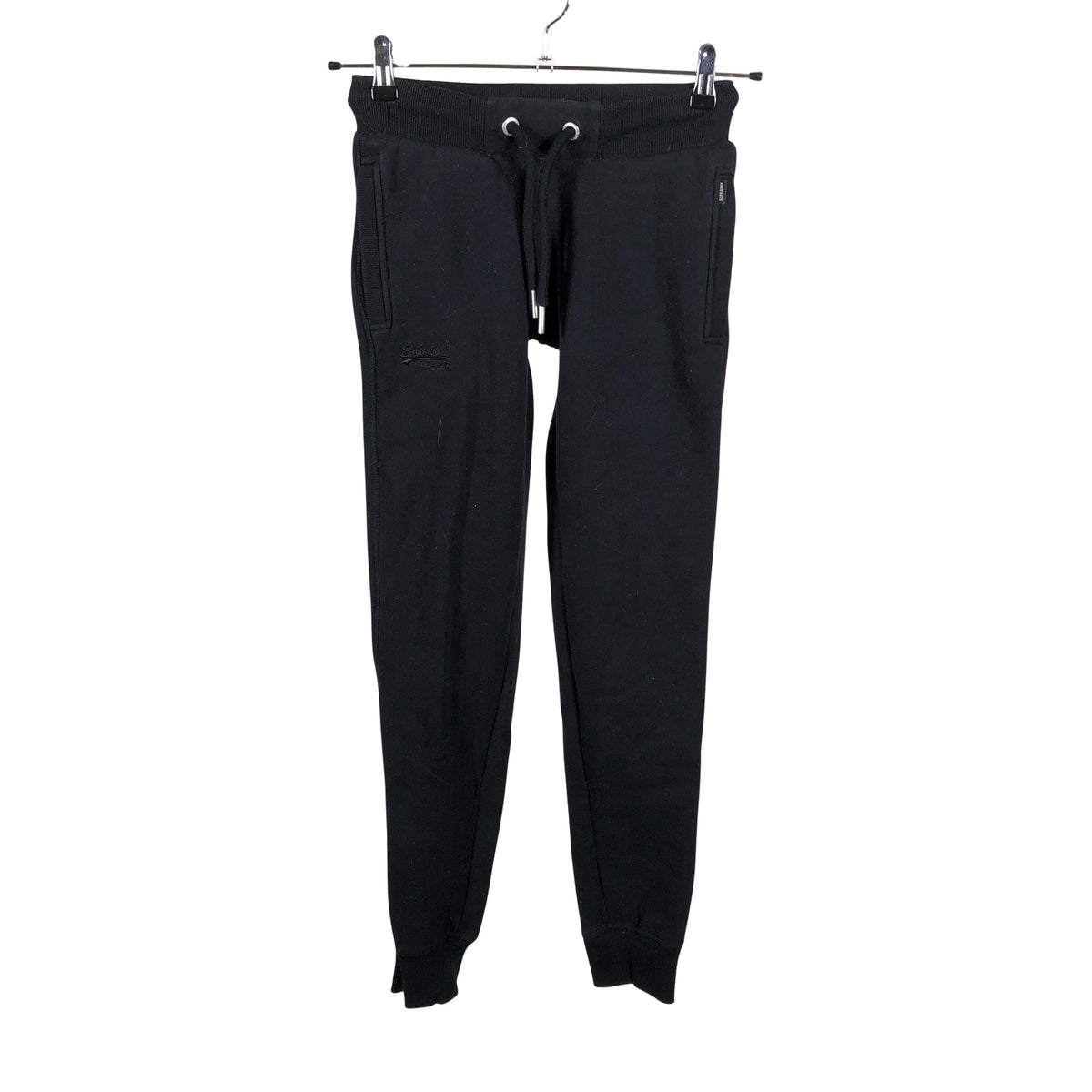 Naisten Superdry - Collegehousut, koko 34 - Musta (1)
