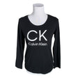 Naisten Calvin Klein - Trikoopaita, koko 38 - Musta ()