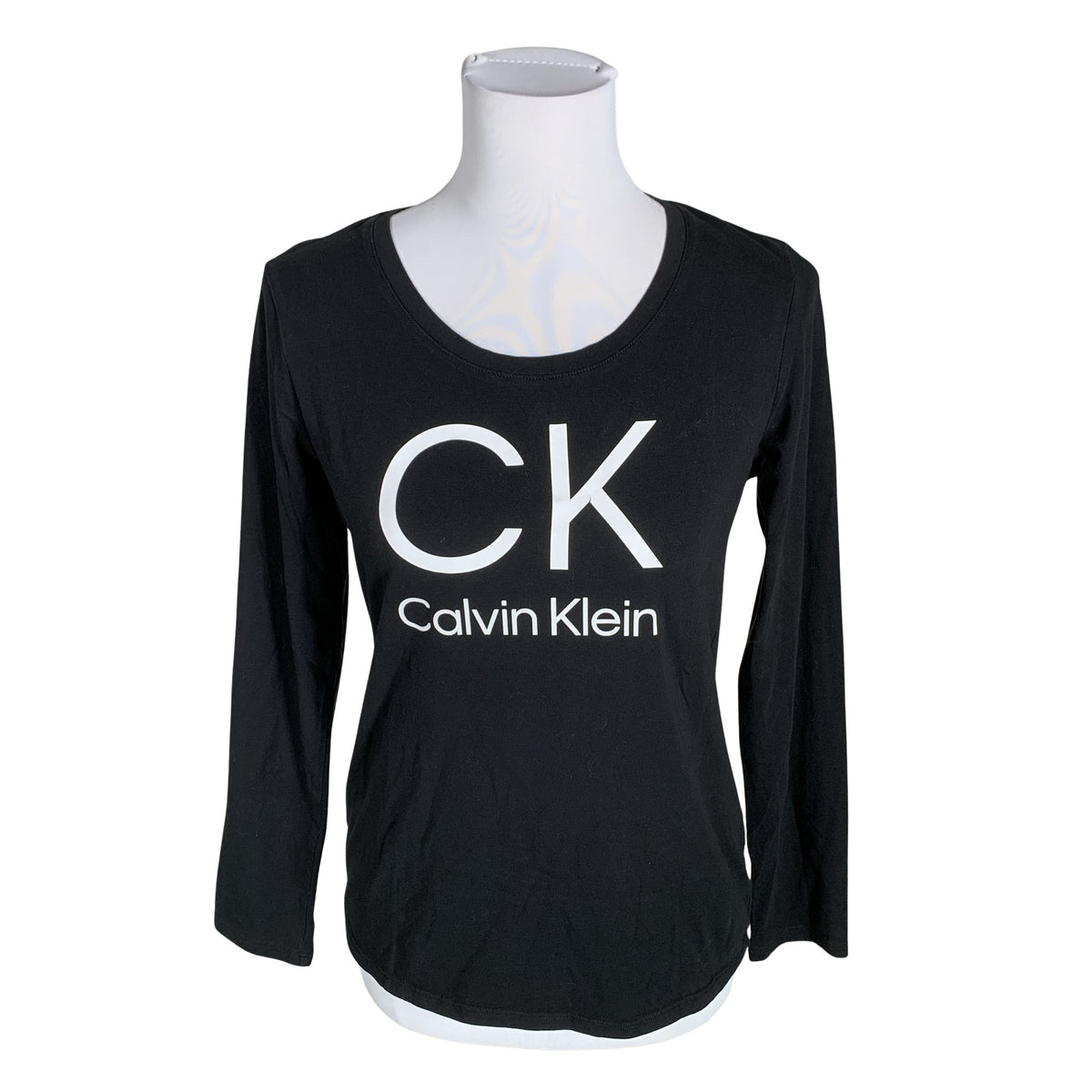 Naisten Calvin Klein - Trikoopaita, koko 38 - Musta (1)