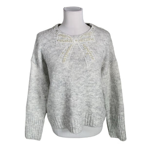 Naisten Amanda Boutique Collection - Neulepaita, koko 38 - Harmaa (1)