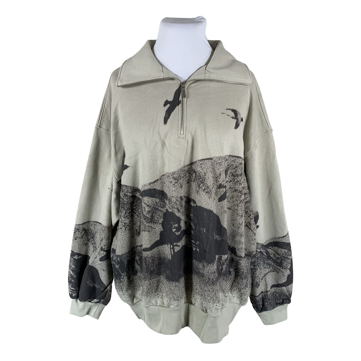 Naisten Next - Collegepaita, koko 54 - Beige (1)
