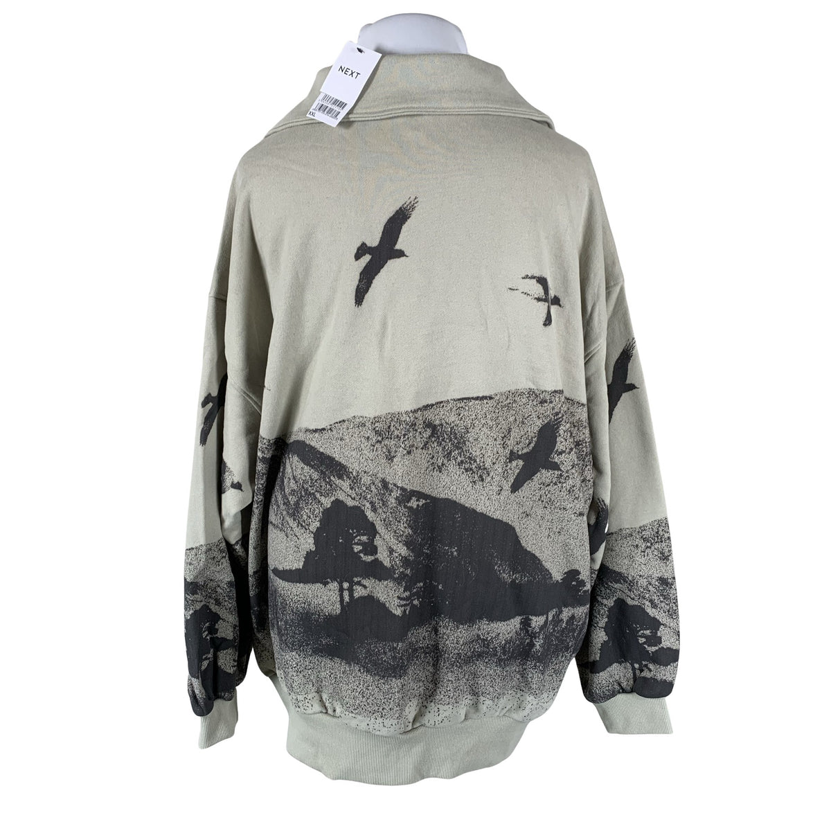 Naisten Next - Collegepaita, koko 54 - Beige (2)