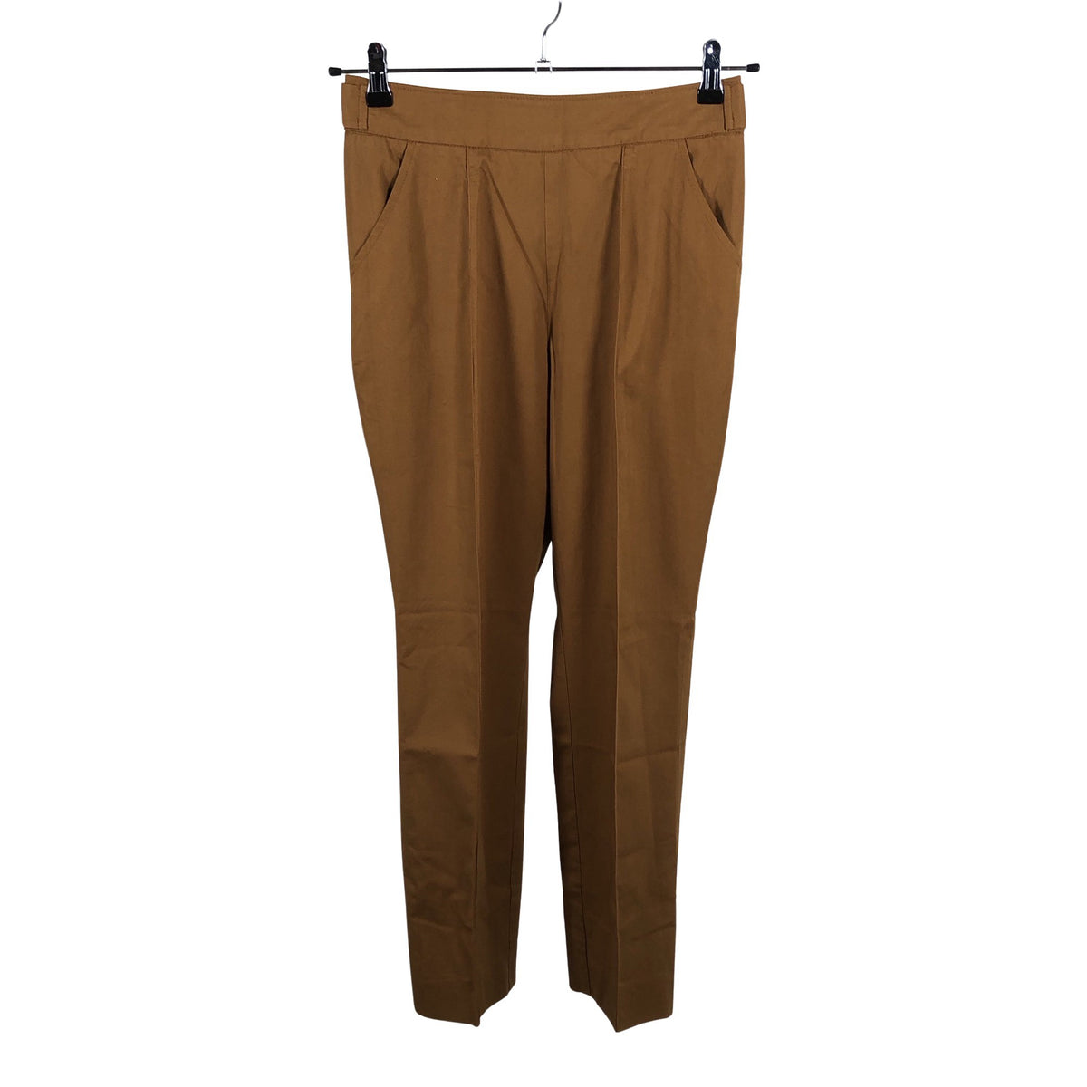 Naisten Handmade - Kangashousut, koko 36 - Ruskea (1)
