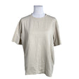 Naisten Lindex - T-paita, koko 40 - Beige ()