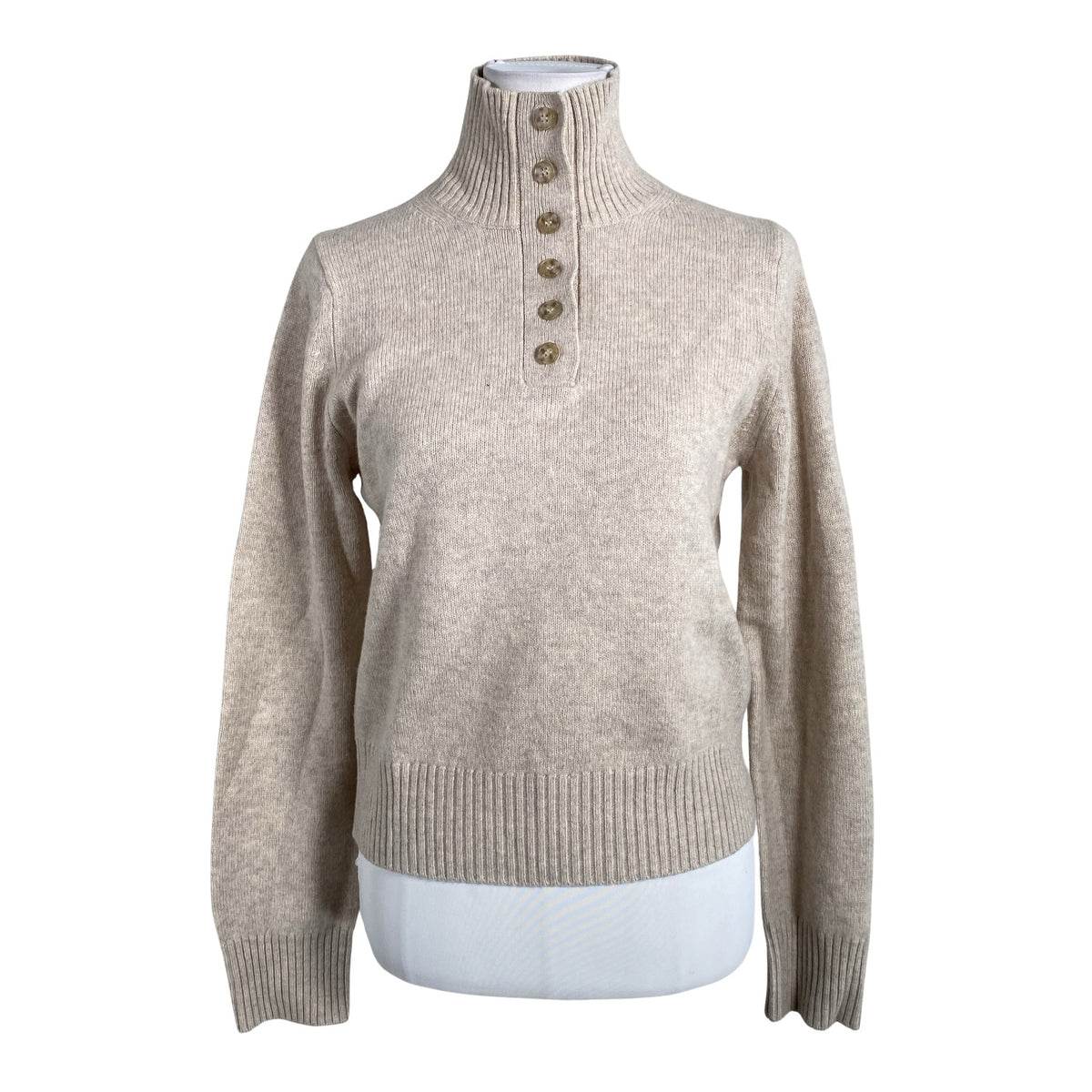 Naisten Samsoe&Samsoe - Neulepaita, koko 36 - Beige (1)