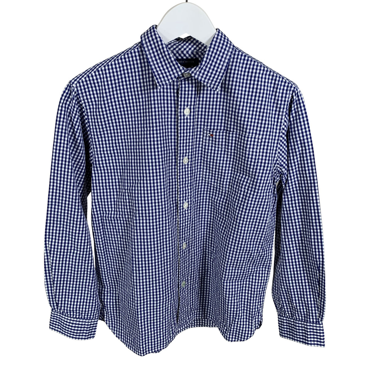Poikien Tommy Hilfiger - Kauluspaita, koko 158 - 164 - Sininen (1)