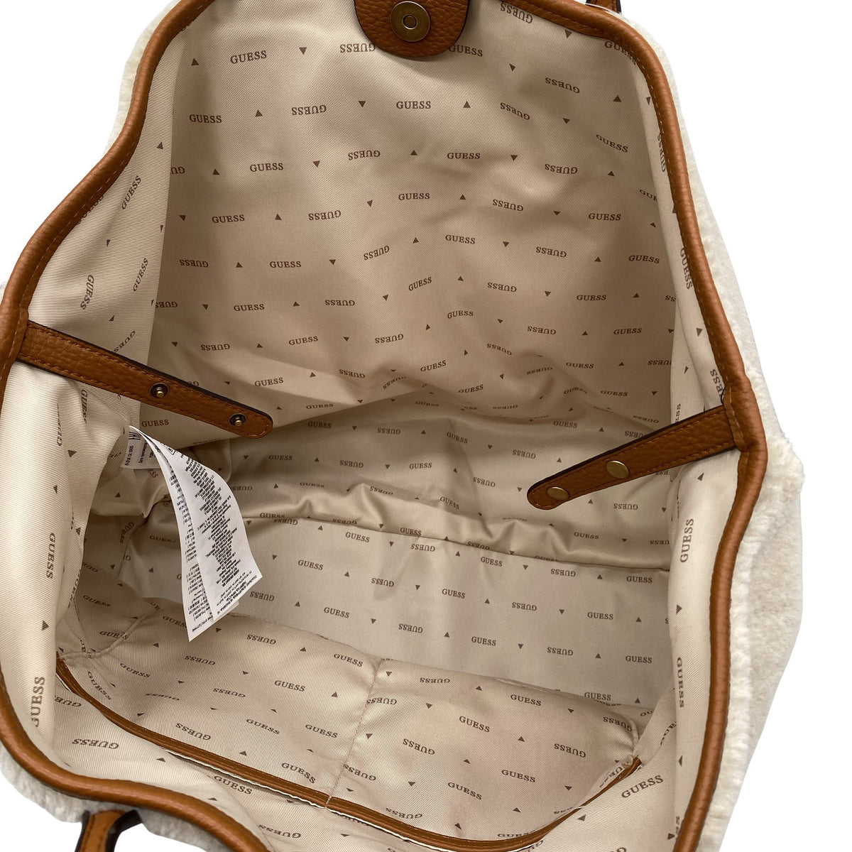 Naisten Guess - Käsilaukku, koko Maxi - Beige (2)