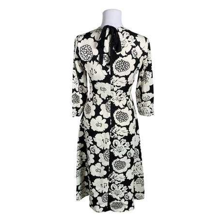 Naisten Marimekko - Sifonkimekko, koko 34 - Musta (2)