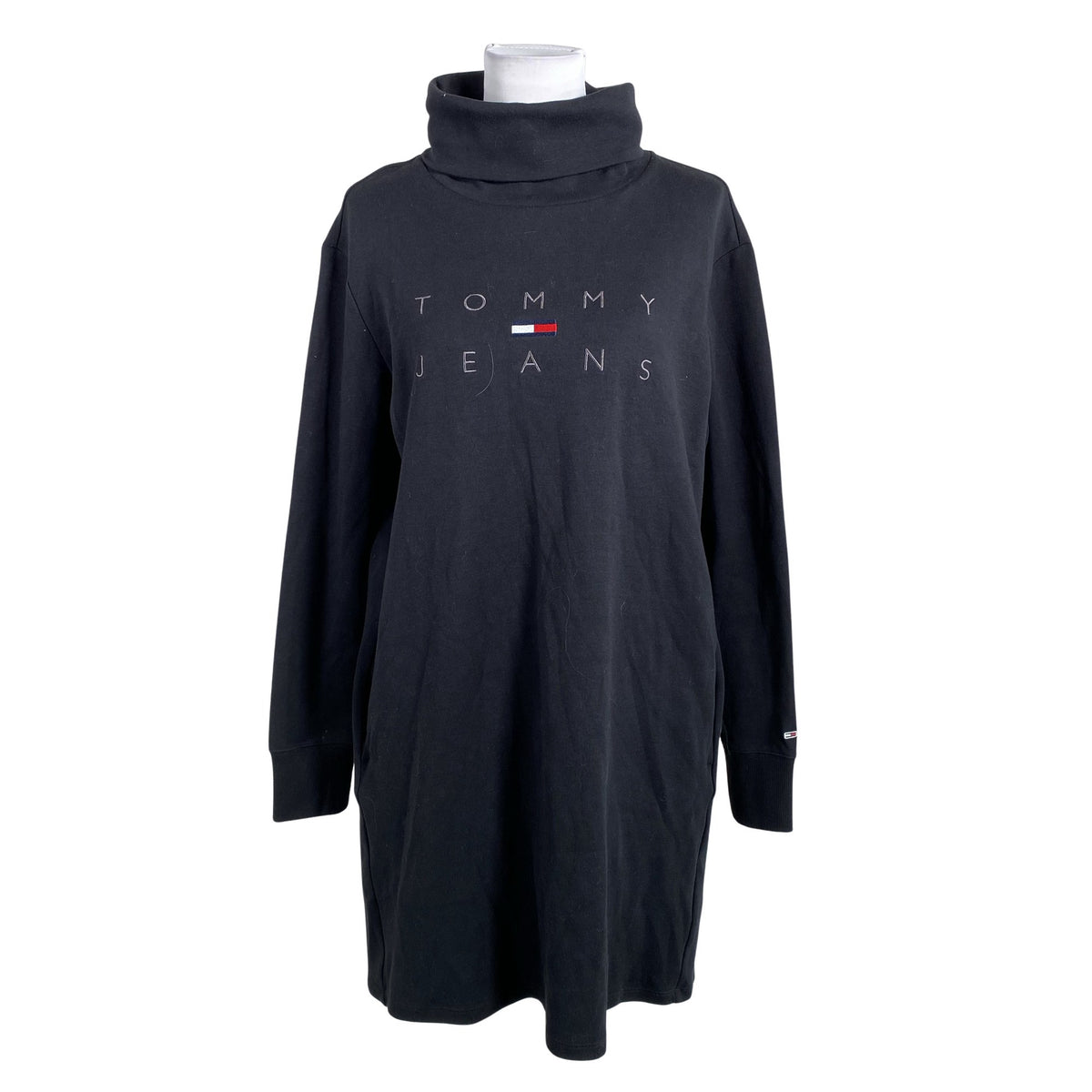 Naisten Tommy Jeans (Tommy Hilfiger) - Collegemekko, koko 40 - Musta (1)
