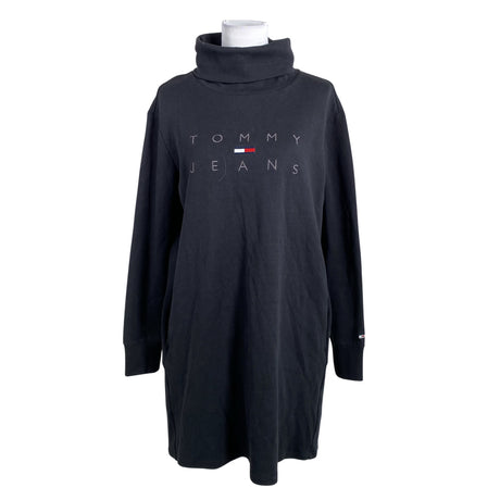 Naisten Tommy Jeans (Tommy Hilfiger) - Collegemekko, koko 40 - Musta ()