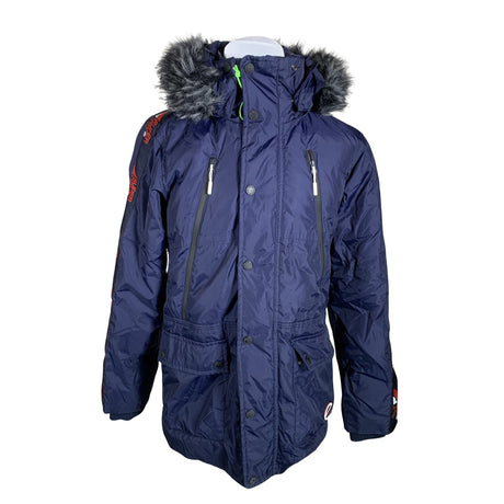 Miesten Superdry - Untuvatakki, koko Ei kokoa - Sininen ()