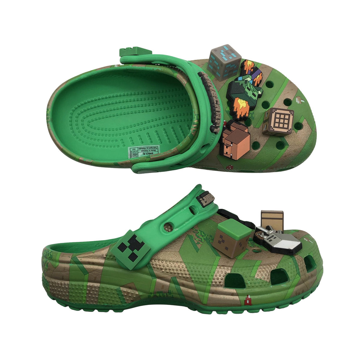 Unisex Crocs - Pistokkaat, koko 30 - Vihreä (1)