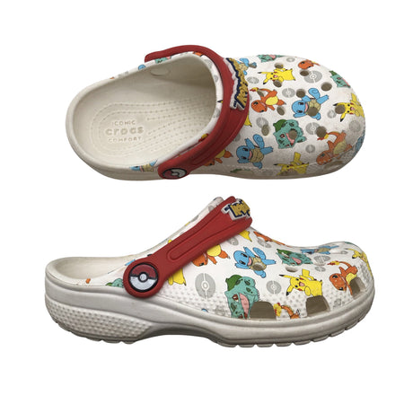 Unisex Crocs - Pistokkaat, koko 33 - Valkoinen ()