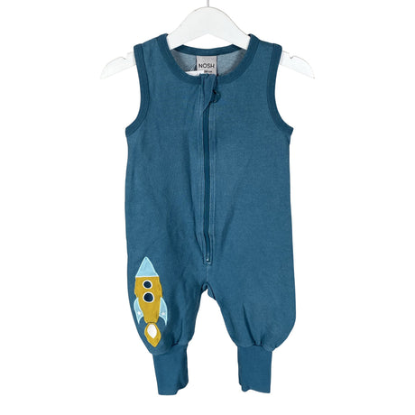 Unisex NOSH - Haalari, koko 74 - 80 - Turkoosi ()