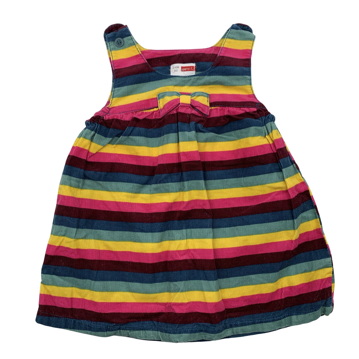 Tyttöjen Name It - Kangasmekko, koko 62 - 68 - Sininen (1)