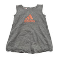 Tyttöjen Adidas - Trikoomekko, koko 74 - 80 - Harmaa ()