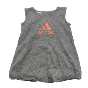 Tyttöjen Adidas - Trikoomekko, koko 74 - 80 - Harmaa (1)